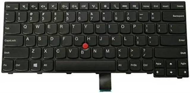 Alt view image 3 of 3 - AUTENS Keyboard for Lenovo ThinkPad E450 E450c E455 E460 E465 W450 Laptop No Backlight, US Laptop Keyboard Replacement