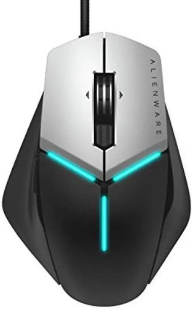 Alt view image 15 of 20 - Dell Alienware Elite Gaming Mouse: AW958 - Optical - Black, Gray - 12000 dpi - Scroll Wheel - 13 Button(s)
