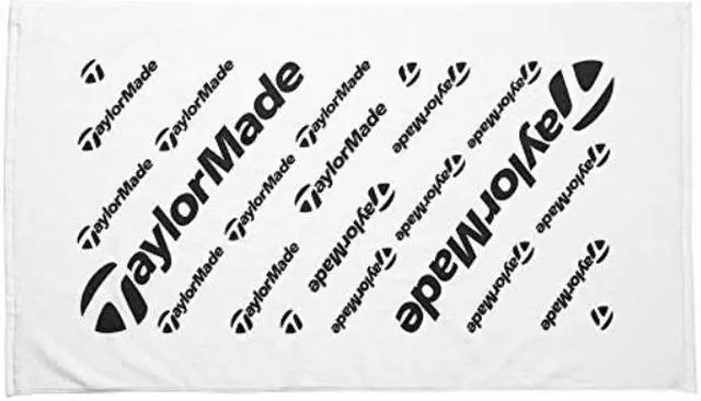 Main image of taylormade 2019 tour towel, white