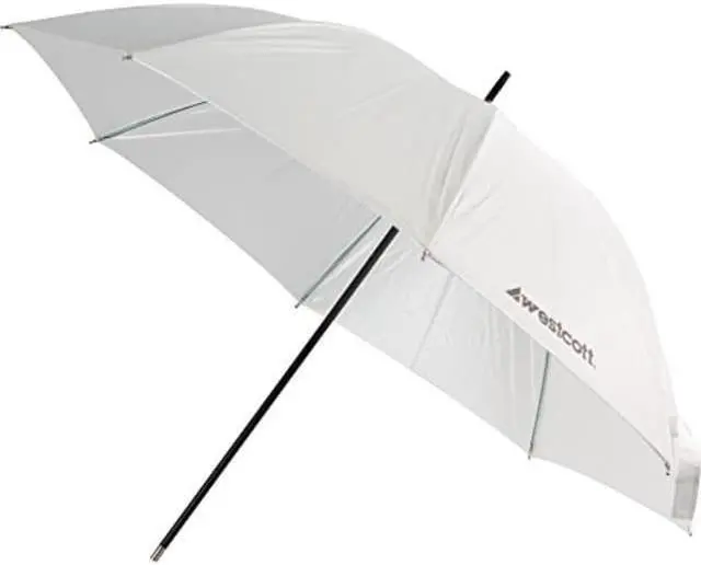 Alt view image 6 of 7 - Westcott 2003 32in. Optical White Satin Umbrella