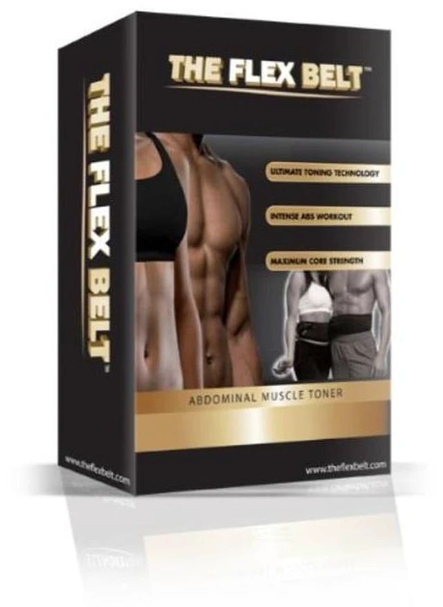 Alt view image 4 of 4 - THE FLEX BELT Ab Belt Workout – FDA Cleared to Tone, Firm and Strengthen the Abdominal Muscles