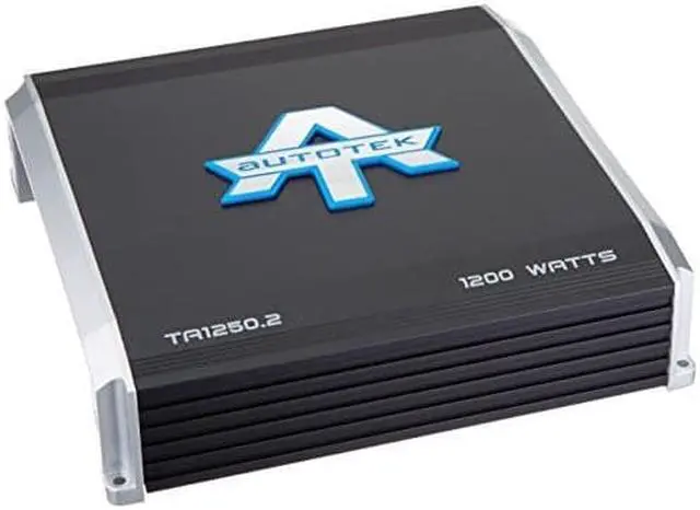 Alt view image 2 of 13 - Autotek TA 1250.2 TA Series 2-Channel Class AB Amp (1,200 Watts)