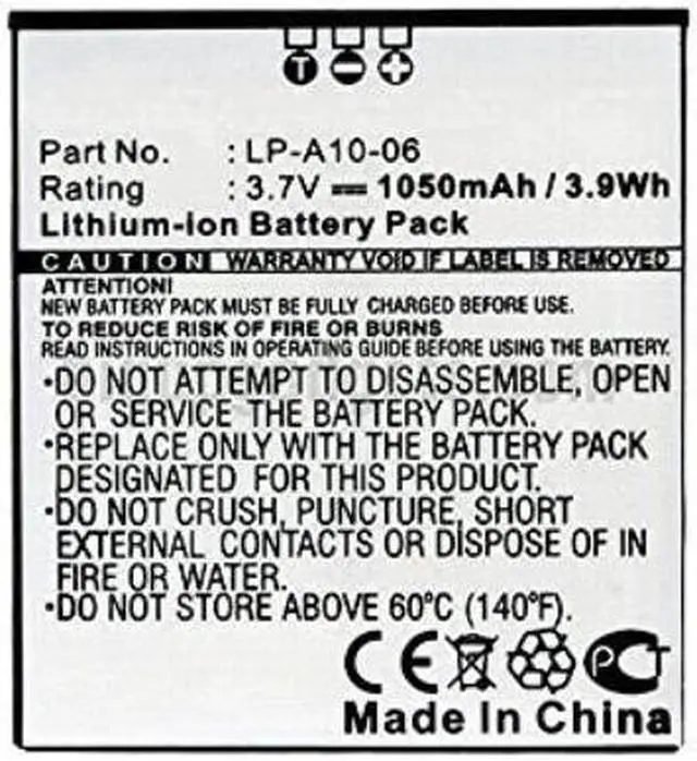 Alt view image 4 of 4 - Replacement 3.7V 850mAh CP-LP106, GB2-BATT-PLU, LP-A05-02, LP-A07-03, LP-A08-05, LP-A10-06, LP-B10-03 Battery for Golf Buddy Pro & Golf Buddy Tour GPS Range Finders