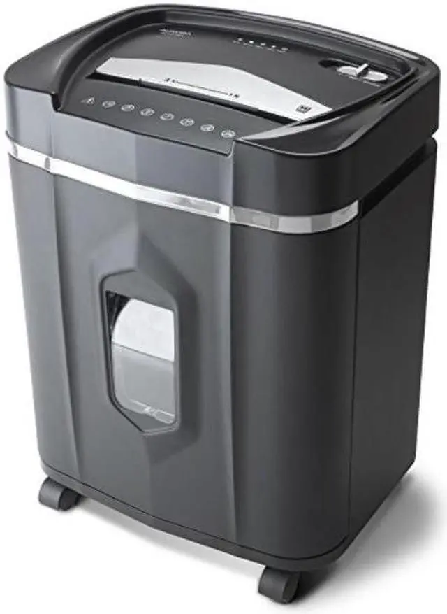Alt view image 6 of 13 - Aurora AU1210MA Professional Grade High Security 12-Sheet Micro-Cut Paper/ CD and Credit Card Shredder/ 60 Minutes Continuous Run Time