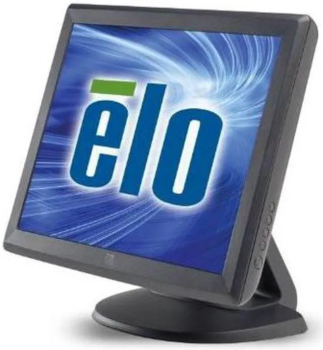 Main image of elo 1515l desktop touchscreen lcd monitor  15inch  surface acoustic wave  1024 x 768  4:3  dark gray e700813