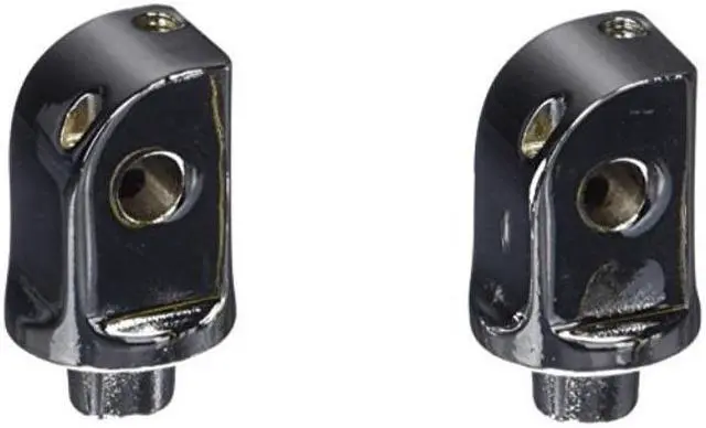 Main image of kuryakyn 8826 splined male mount peg adapters for front/rear footpegs and floorboards: kawasaki, yamaha motorcycles, chrome, 1 pair