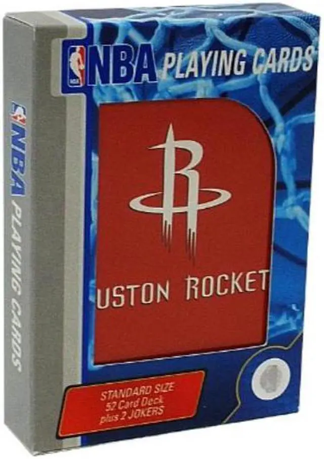 Main image of nba houston rockets playing cards