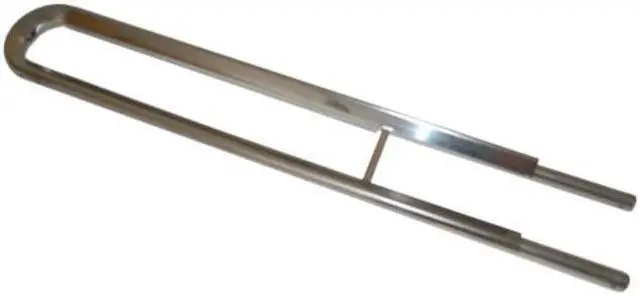 Alt view image 2 of 2 - "U" Gas Grill Burner for Charbroil, Thermos, 4068206, 4594008, 13702