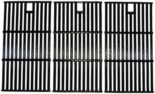 Alt view image 2 of 2 - Gas Grill Cast Iron Cooking Grid, 3 pcs, for Kenmore & Others, 65223