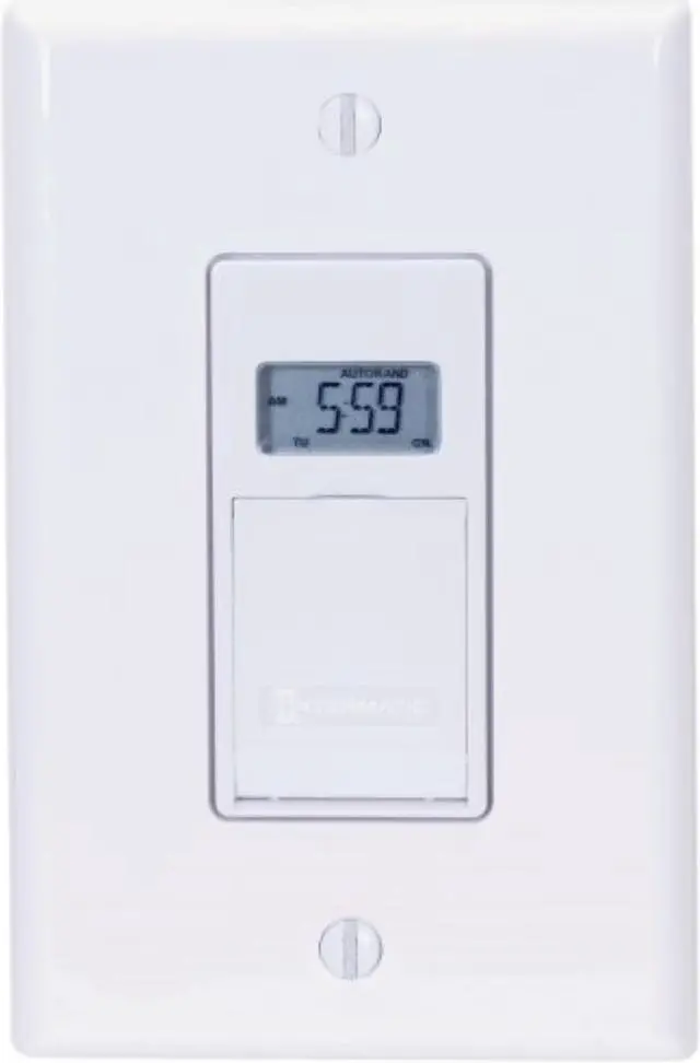 Alt view image 3 of 5 - INTERMATIC EJ600 Timer,Digital,120V,12A,Wall Switch