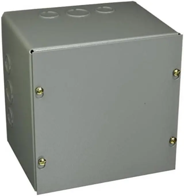 Alt view image 2 of 5 - WIEGMANN SC080806 NEMA 1 8.0 in H x 8.0 in W x 6.0 in D Wall Mount Enclosure