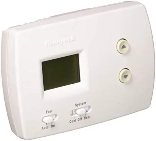 Main image of honeywell th3110d1008 pro nonprogrammable digital thermostat, 1 pack, white
