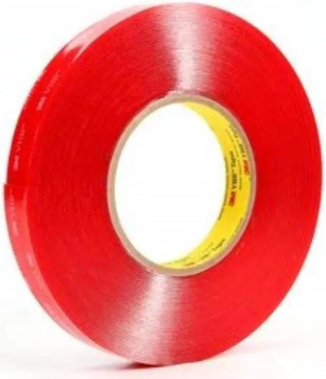 Alt view image 4 of 4 - 3M VHB Tape [40 mil / transparent] (4910): 1 in. x 15 ft. (Clear)