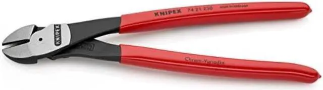 Alt view image 3 of 4 - Knipex Diagonal Cutting Plier,10" L  74 21 250 SBA
