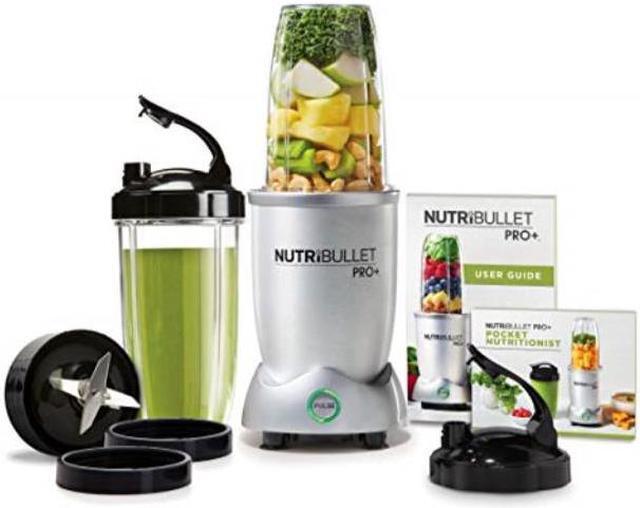 Alt view image 2 of 13 - NutriBullet 1200W PRO+ One Size Blender, Grey N12-1001