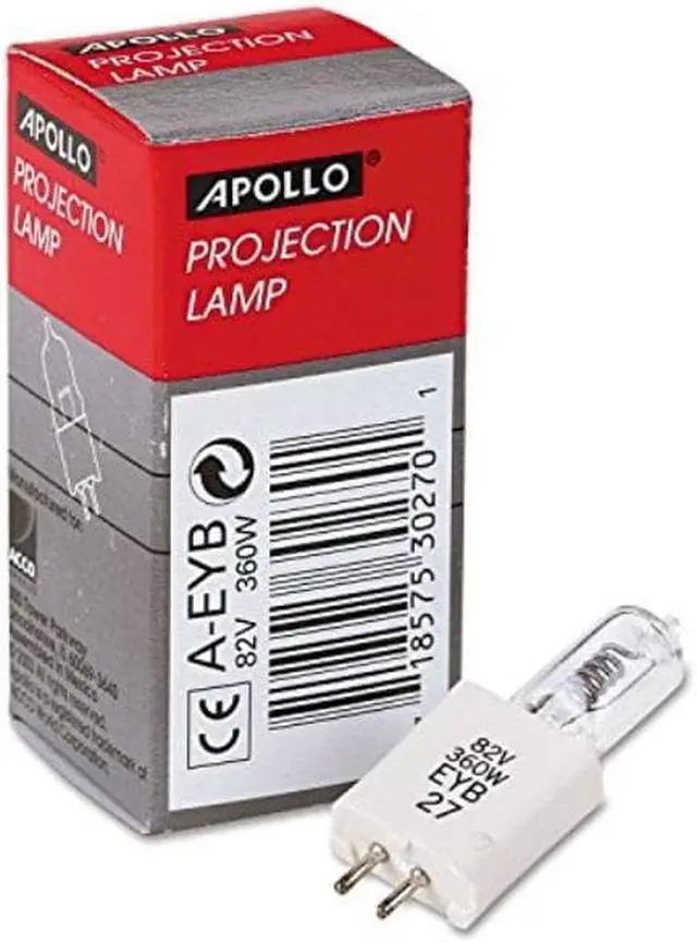 Alt view image 9 of 16 - Apollo AEYB Replacement Bulb for Bell & Howell/Eiki/Apollo/Da-lite/Buhl/Dukane Products  82v