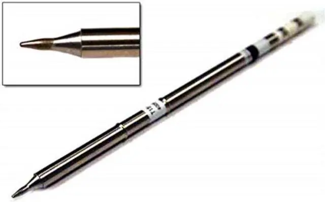 Alt view image 4 of 6 - HAKKO T15-D08 Soldering Tip,Chisel,0.8mm x 9.5mm