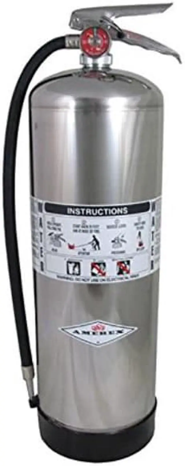 Alt view image 2 of 4 - AMEREX 240 Fire Extinguisher, 2A, Water, 2.5 gal