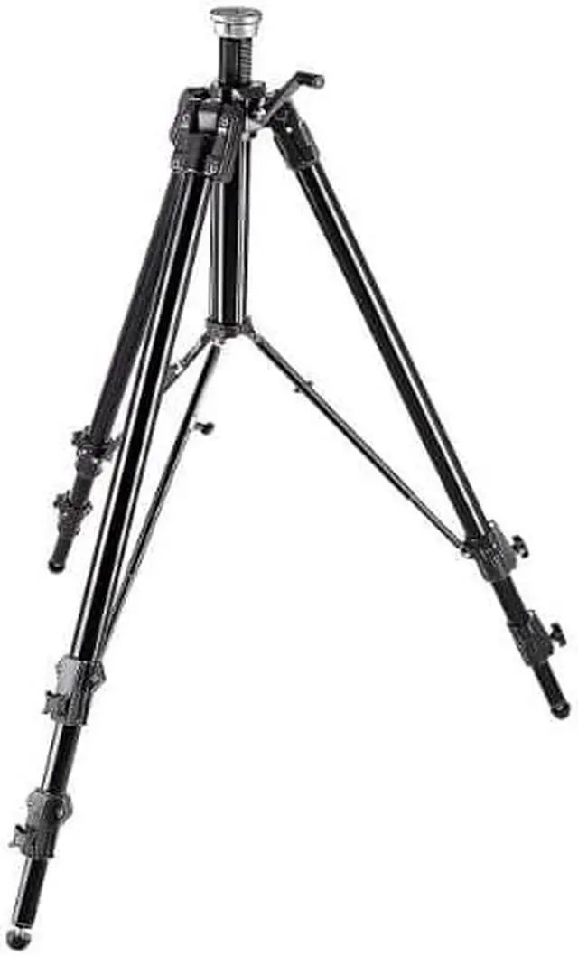 Alt view image 6 of 8 - Manfrotto Bogen Black Aluminium Super Pro Tripod W/geared Column(8.76' Tall) 161