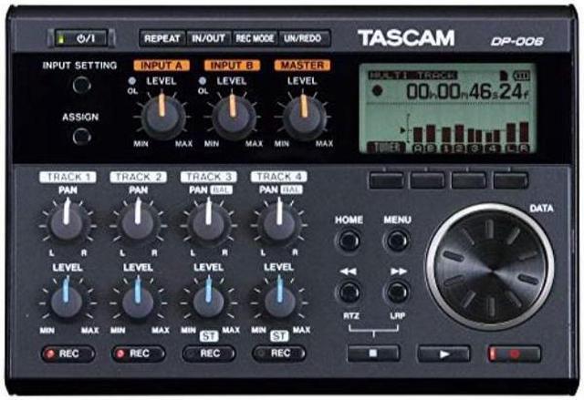 Alt view image 2 of 3 - tascam dp006 digital portastudio multitrack recorder