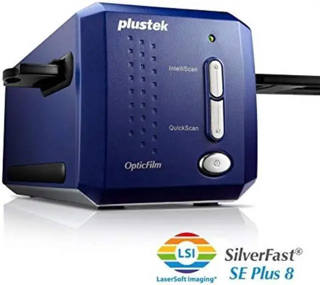 Alt view image 3 of 4 - Plustek OpticFilm 8100 , 35mm Negative film & Slide scanner. 7200 dpi resolution (approx. 69 Megapixels), with SilverFast SE Plus 8, support PC and Mac.