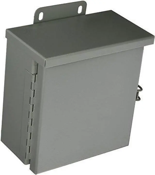 Main image of WIEGMANN RHC080804 Padlockable Hasp Electrical Enclosures, 8 in H, 4 in D, 8 in