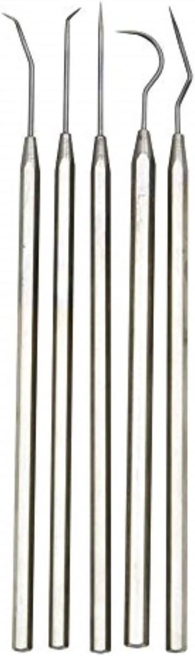 Alt view image 2 of 3 - ULLMAN MP-6 Pick And Hook Set,Steel,5-9/16in.L,5 pcs
