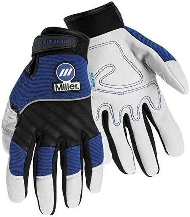 Alt view image 3 of 4 - MILLER ELECTRIC 251066 ArcArmor Welding Gloves, Reinforced Thumb, Premium
