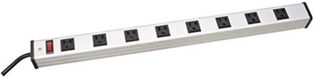 Alt view image 3 of 9 - 8 OUTLET INDUSTRIAL POWER STRIP