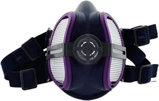 Alt view image 4 of 8 - MILLER ELECTRIC ML00895 Half Mask Respirator, LPR-100, M/L, Single Filter