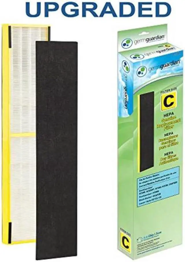Alt view image 6 of 7 - GermGuardian FLT5000 True HEPA GENUINE Replacement Filter C