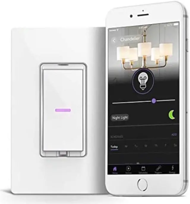 Alt view image 8 of 8 - iDevices IDEV0009 Wi-Fi Smart Dimmer Switch Works with Alexa HomeKit Google Home