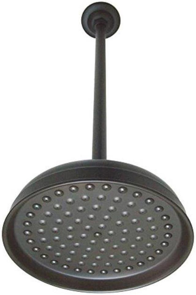 kingston brass k225k25 designer trimscape victorian 10 inch showerhead with  17 inch ceiling support, oil rubbed bronze