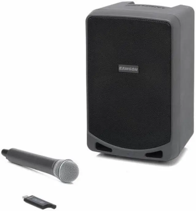 Alt view image 10 of 20 - Samson Expedition XP106w Rechargeable Wireless Portable PA System with Bluetooth