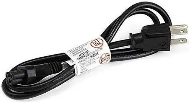 Alt view image 4 of 16 - Monoprice Power Cord - 3 Feet - Black | NEMA 5-15P to IEC 60320 C5, 18AWG, 10A/1250W, 3-Prong