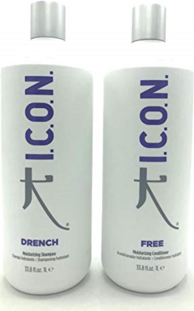 icon drench shampoo 33.8oz + free conditioner 33.8oz combo set by usa Irons - Newegg.com