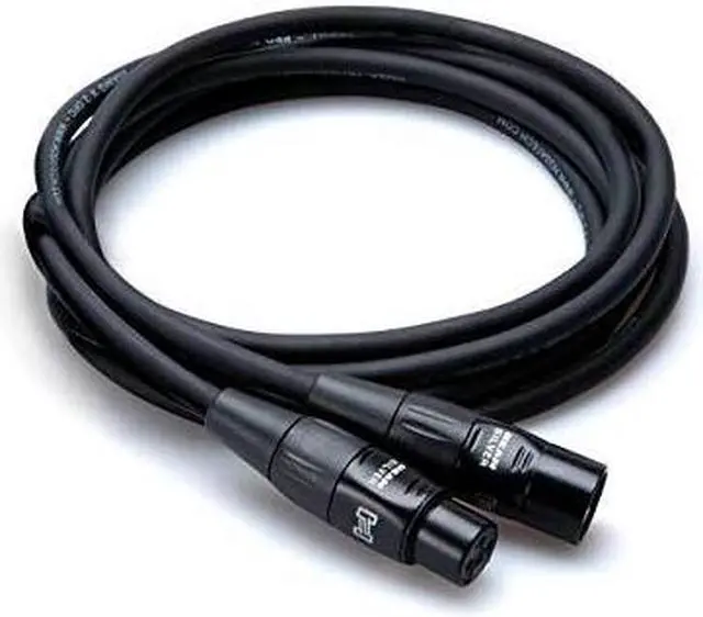 Alt view image 3 of 7 - Hosa HMIC-015 Pro Microphone Cable, REAN XLR Female to XLR Male, 15ft