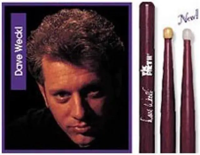 Alt view image 3 of 17 - Vic Firth Dave Weckl Signature Drum Sticks Wood