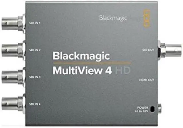 Alt view image 5 of 7 - Blackmagic Design MultiView 4 HD