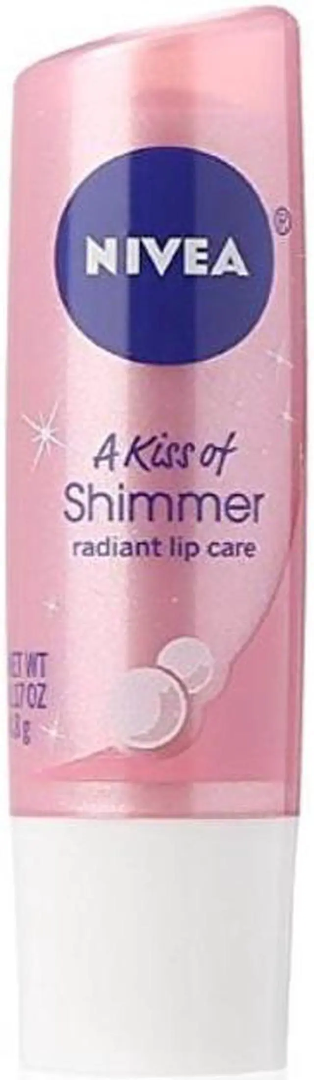 Main image of nivea shimmer lip care pearly shimmer for chapped lips, moisturize all day .17 oz. stick pack of 6