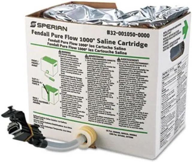Alt view image 6 of 8 - Fendall Saline Cartridge Refill Set For Pure Flow 1000, 3.5Gal