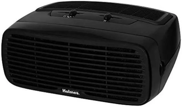 Alt view image 5 of 17 - Holmes Aer1 Desktop Personal Air Purifier with HEPA-Type Filter & Optional Ionizer, Black HAP242B-U