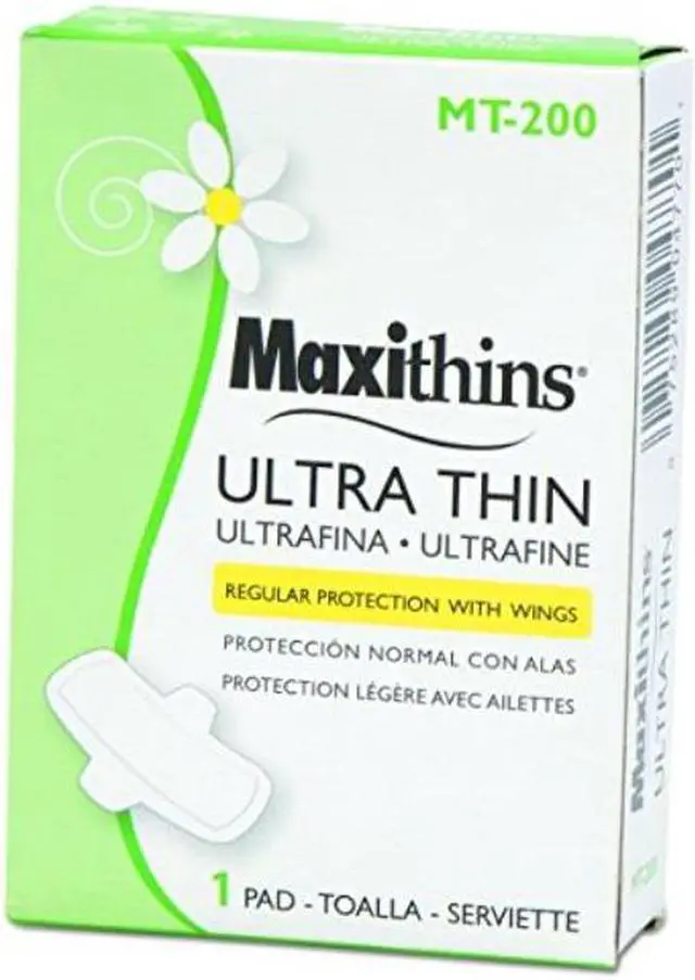 Alt view image 4 of 9 - Hospital Specialty Maxithins Ultra-Thin Pads 200/Carton MT200