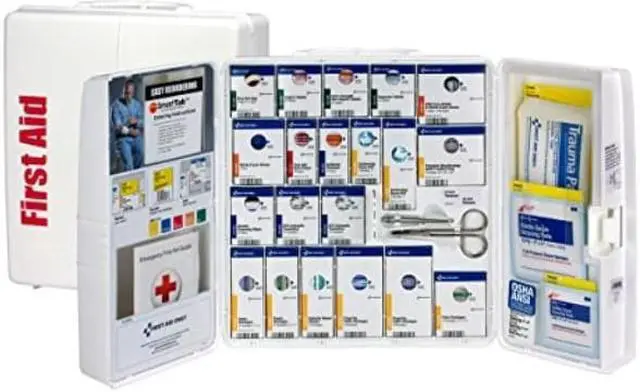 Alt view image 7 of 19 - First Aid Only First Aid Kit,Plastic,235 Pieces  1000-FAE-0103