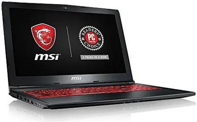 Alt view image 7 of 7 - MSI GL62M 7RDX-1646 15.6" Gaming Laptop - Intel Core i7-7700HQ Processor 2.80GHz; NVIDIA GeForce GTX 1050 2GB GDDR5; 8GB DDR4-2400 RAM; 256GB Solid State Drive