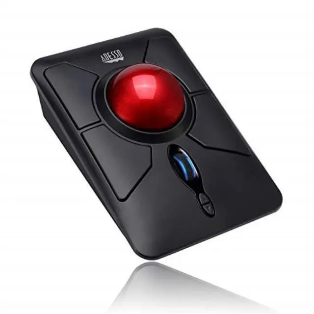 Alt view image 7 of 20 - Adesso iMouse T50 - Wireless Programmable Ergonomic Trackball Mouse