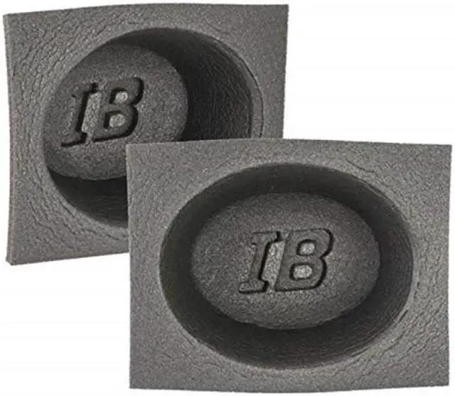 Alt view image 5 of 6 - The Install Bay IBBAF68 6" x 8" Car Speakers Foam Acoustic Baffle (pair) 6x8