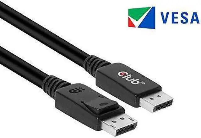 Alt view image 2 of 6 - Club 3D CAC-2067 DisplayPort 1.4 HBR3 Cable 8K60Hz Male / Male 1m/3.28ft