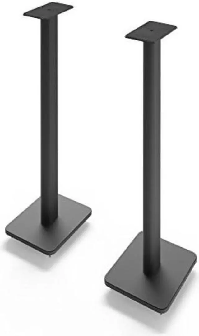 Alt view image 18 of 20 - Kanto SP32PL 32" Bookshelf Speaker Stands, Black