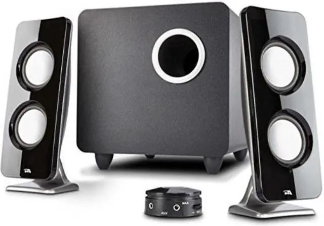 Alt view image 7 of 20 - Cyber Acoustics Curve Immersion 2.1 Speaker System - 30 W RMS
